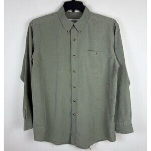 Men’s Orvis Button Up Shirt / Long Sleeve / Plaid / Size Medium